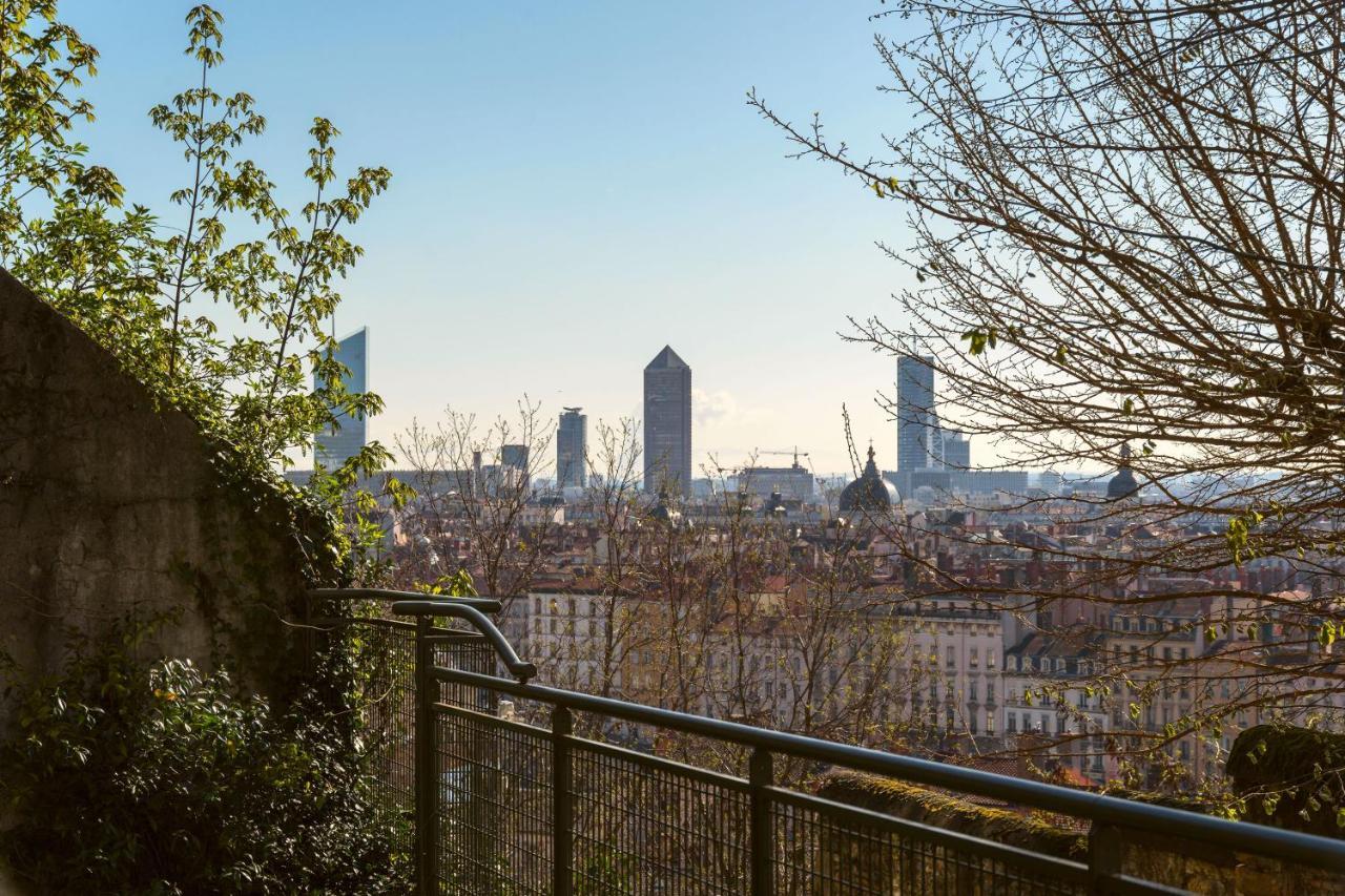 Апартаменти Beau Duplex Avec Jardin Et Vue Ліон Екстер'єр фото
